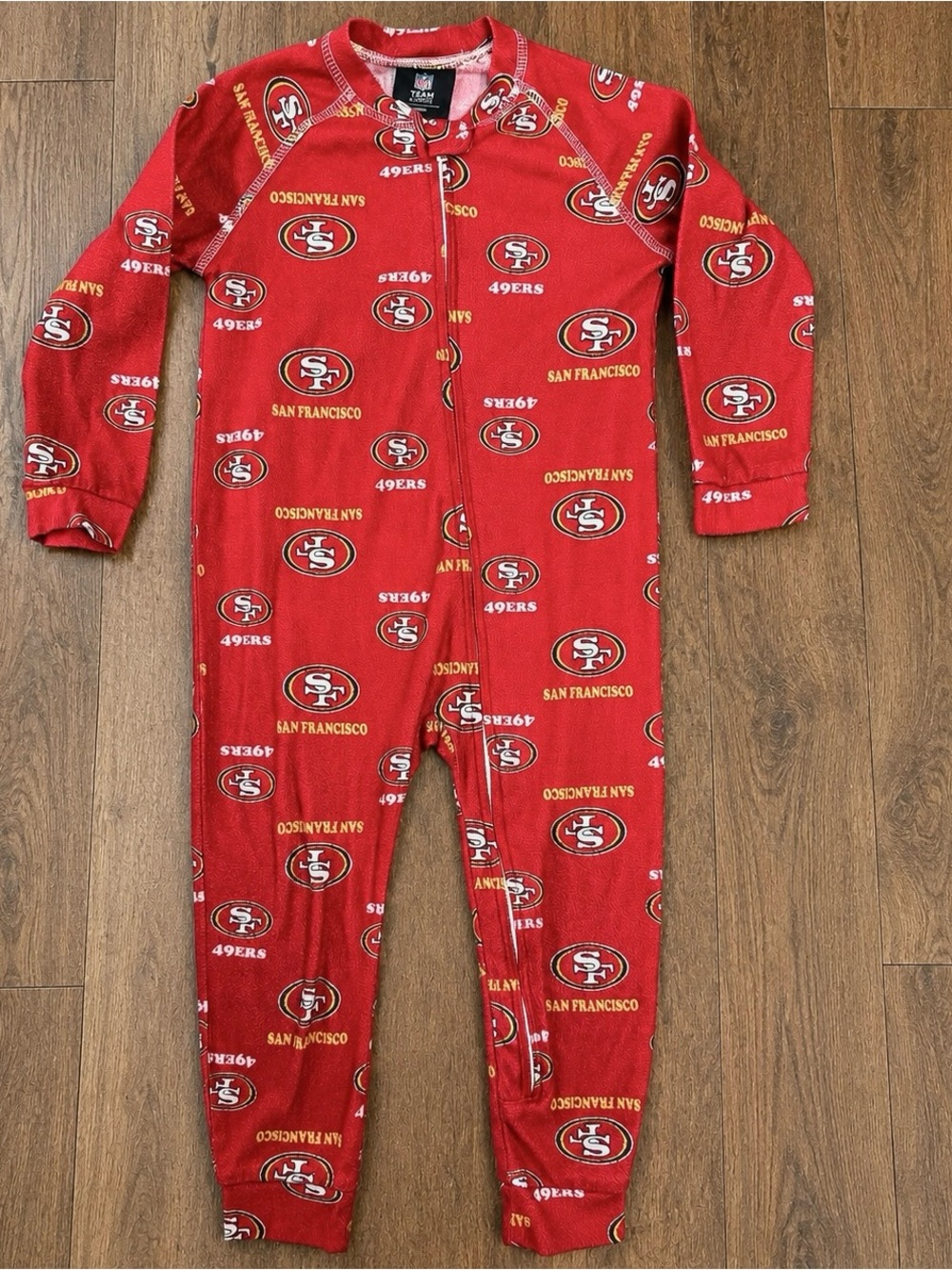 49ers Toddler Footless Pajama
